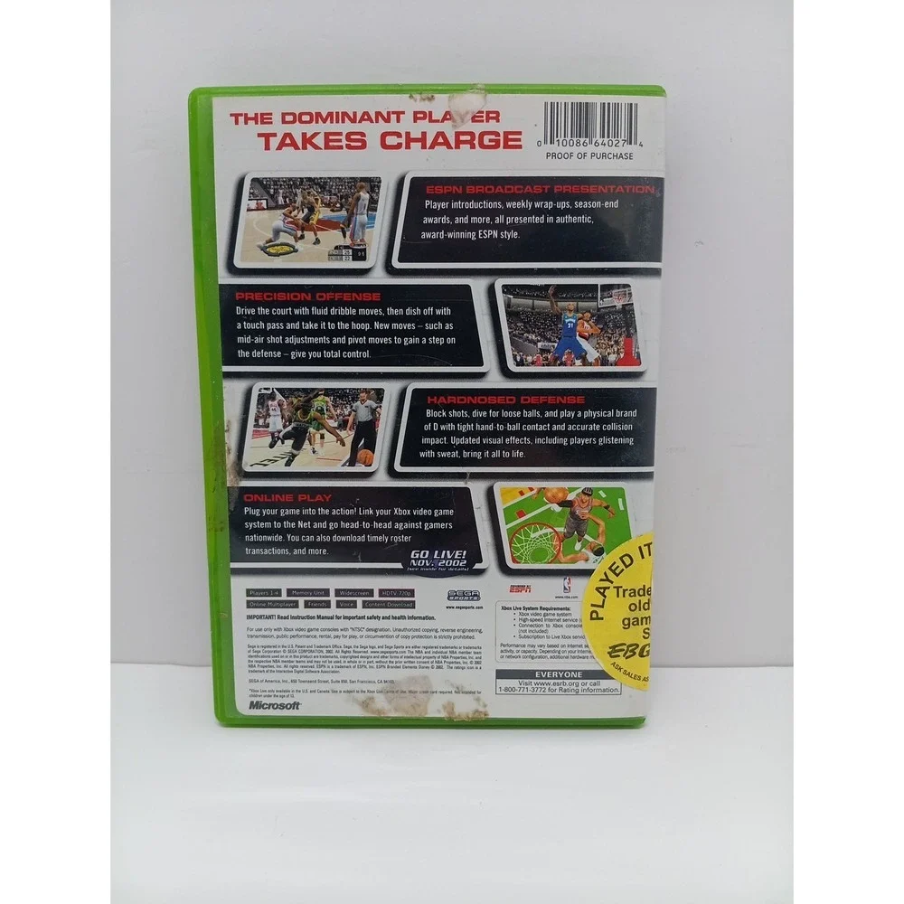 Nba 2K3 - Microsoft Xbox